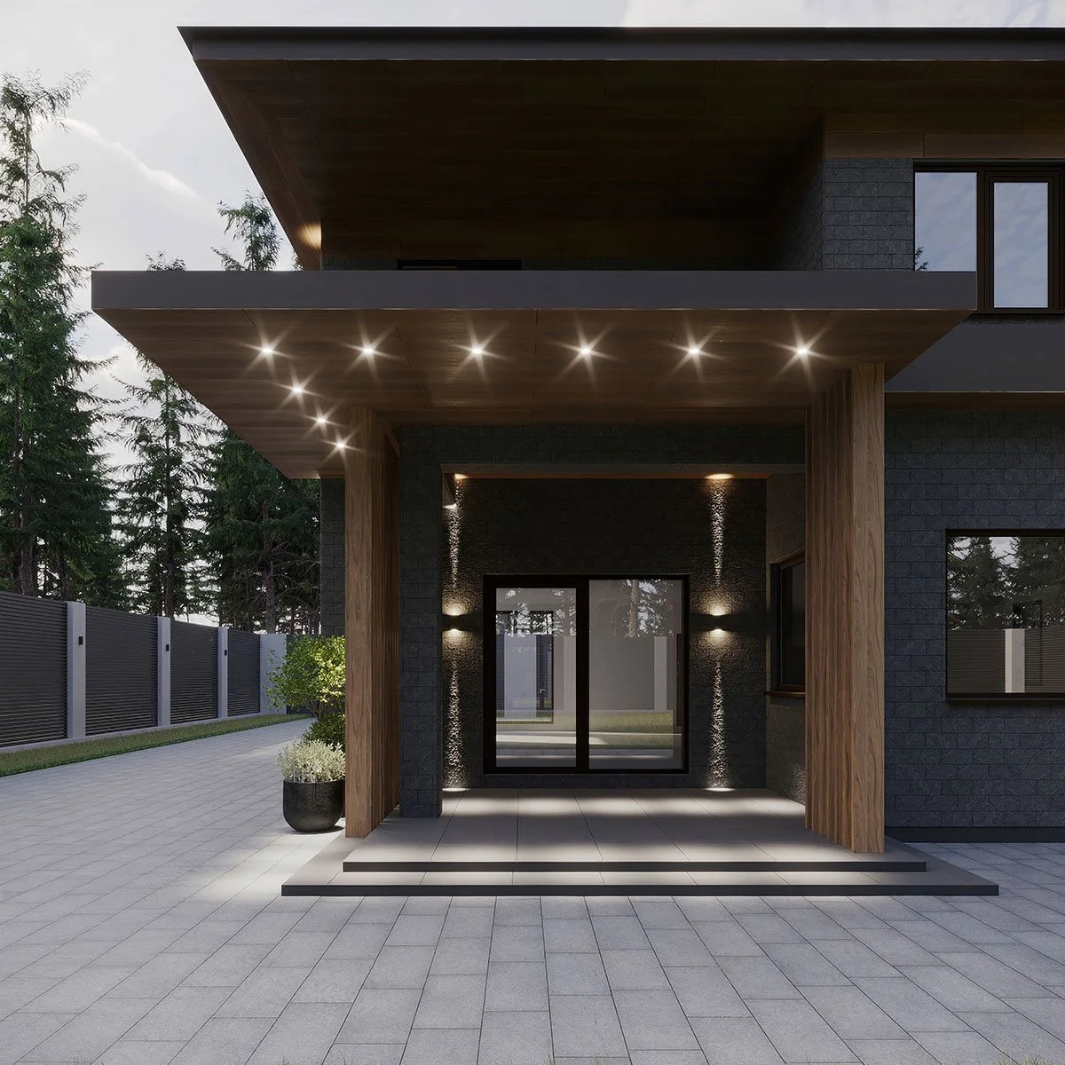 3D Визуализации домов под ключ в Москве