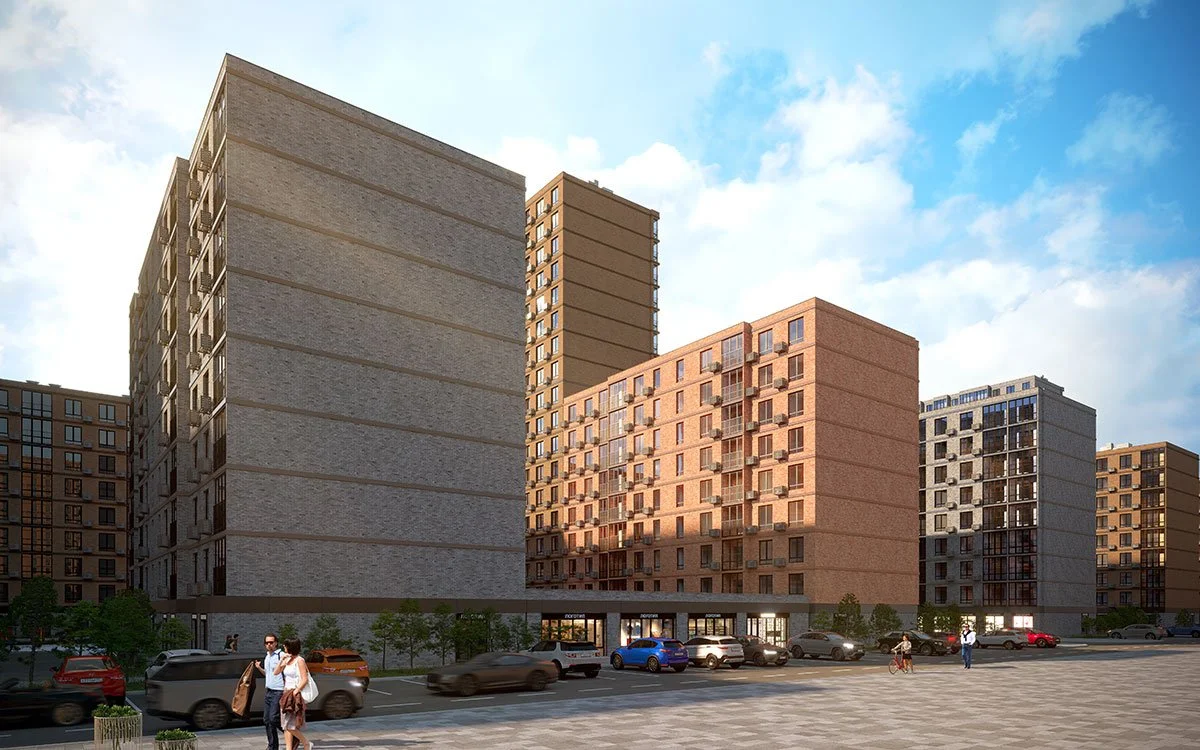 Заказывайте услуги студии 3Д визуализации жилых комплексов