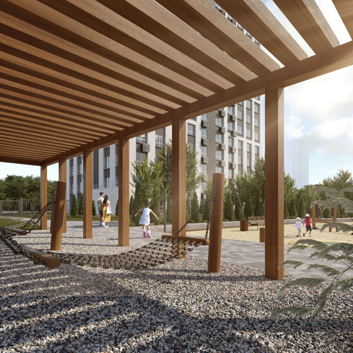 Спортивные площадки под ключ визуализация