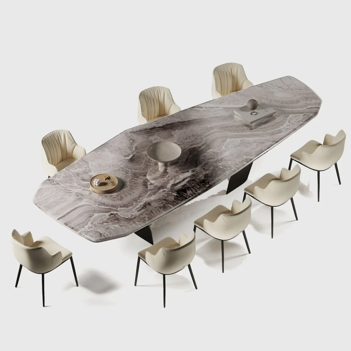 Столовая группа Senator 3д визуализация мебели для магазинов