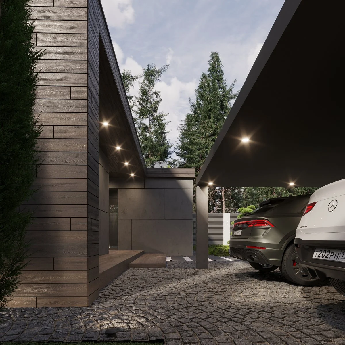 3Д визуализация премиум класса дома Краснодар