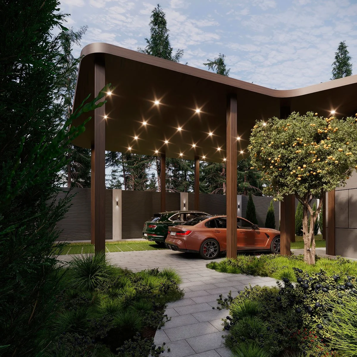 Элитный коттедж в Новотитаровской