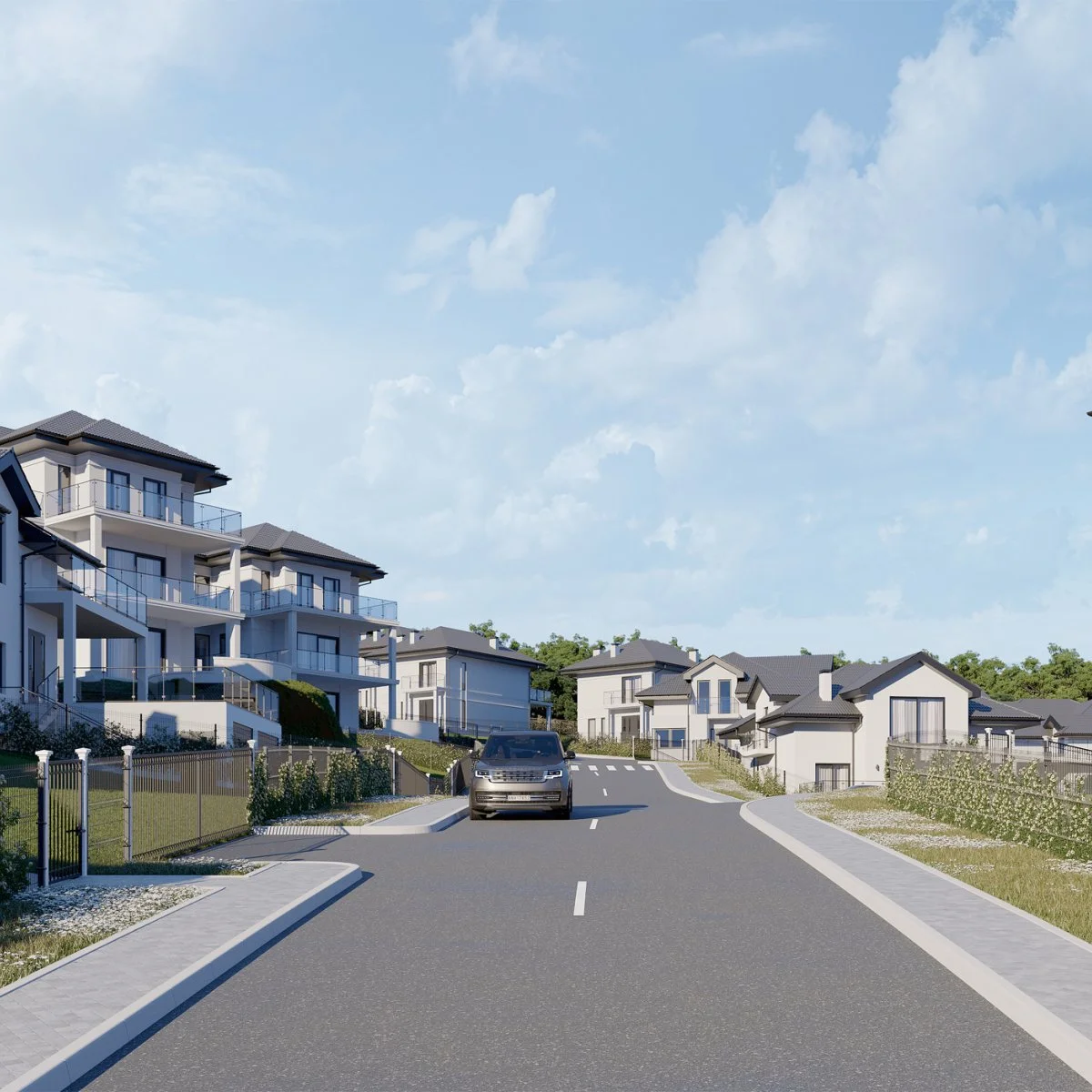 3D Визуализация архитектуры «Долина Роз» виртуальные туры