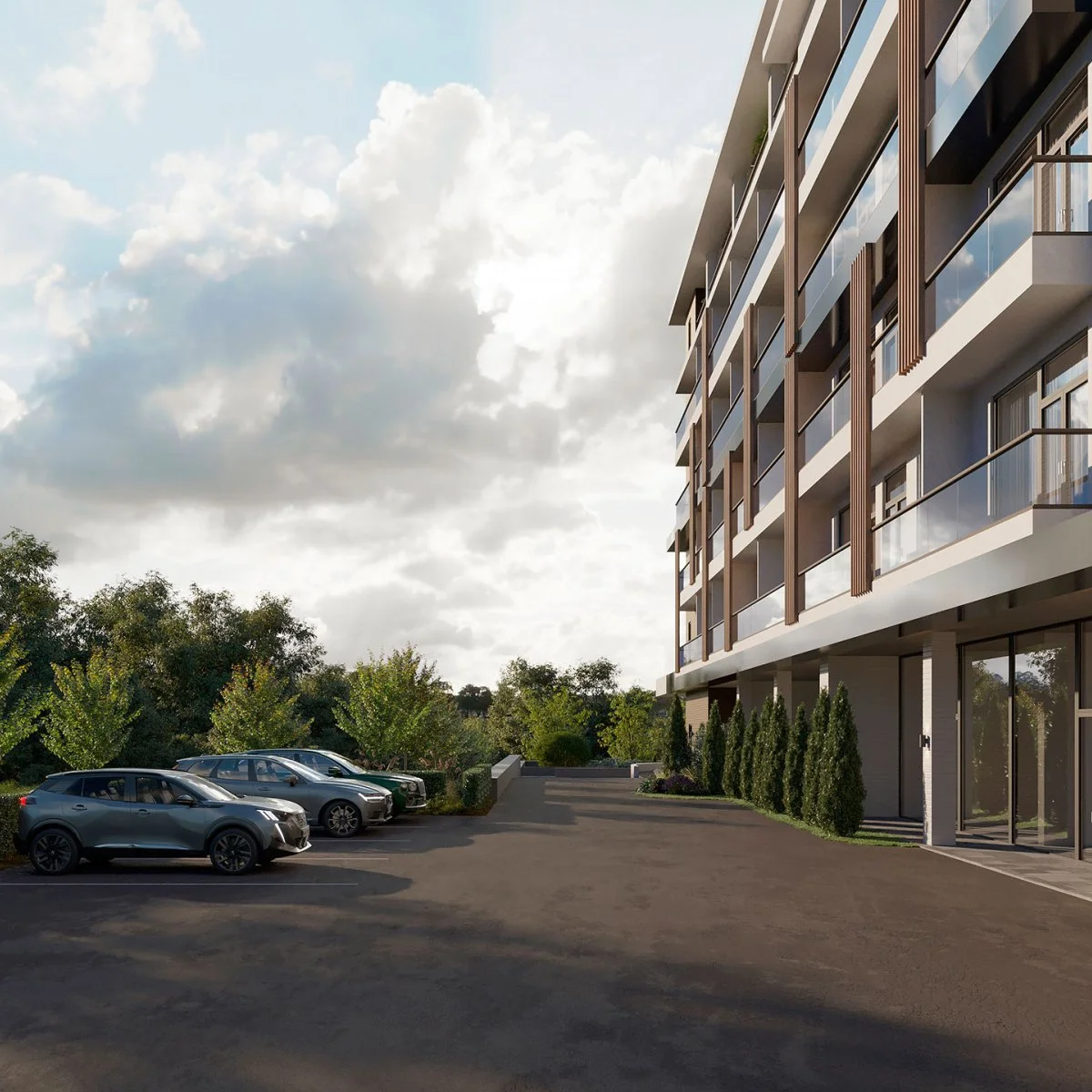 3D Визуализации гостиница и проектирование