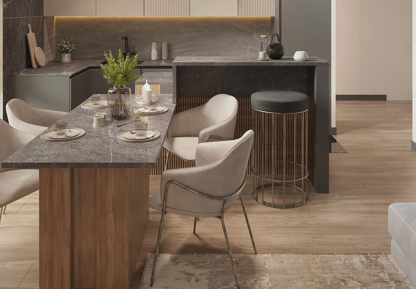 Проект дизайна интерьера дома