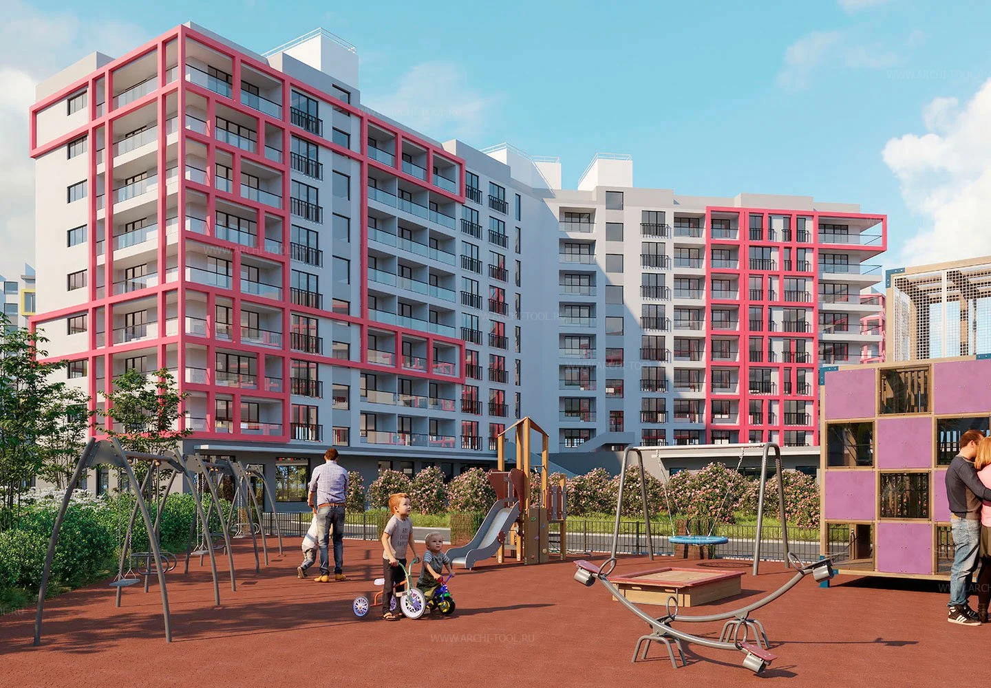 3D Визуализации дома для застройщиков под ключ