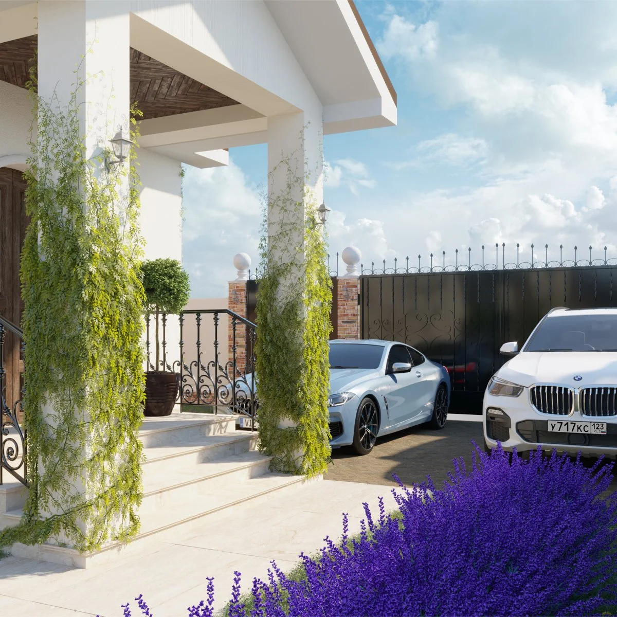 3Д визуализация автомобилей и домов стоимость