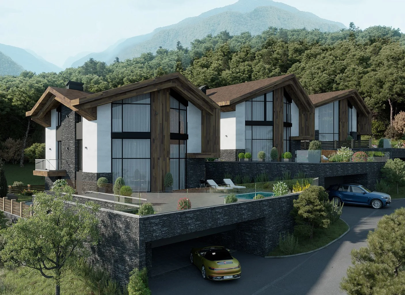 3Д визуализация коттеджей Краснодар