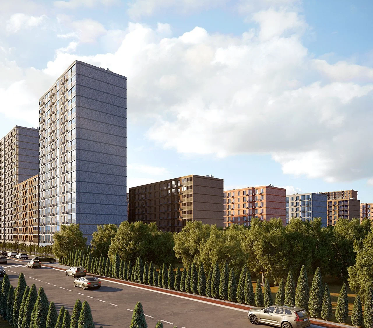 Студия 3д визуализации ЖК