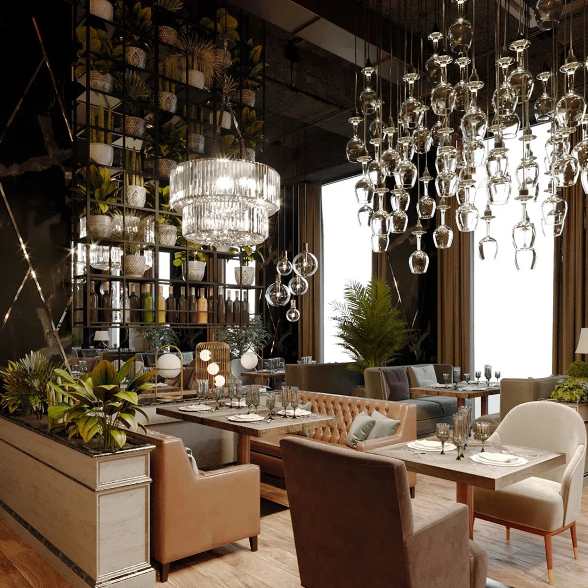 Ресторан 3d визуализация заказать СПБ