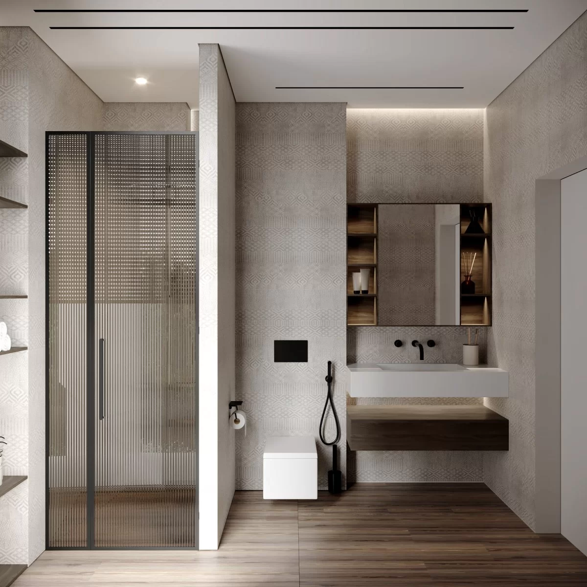 3Д визуализация интерьера дома в Сочи