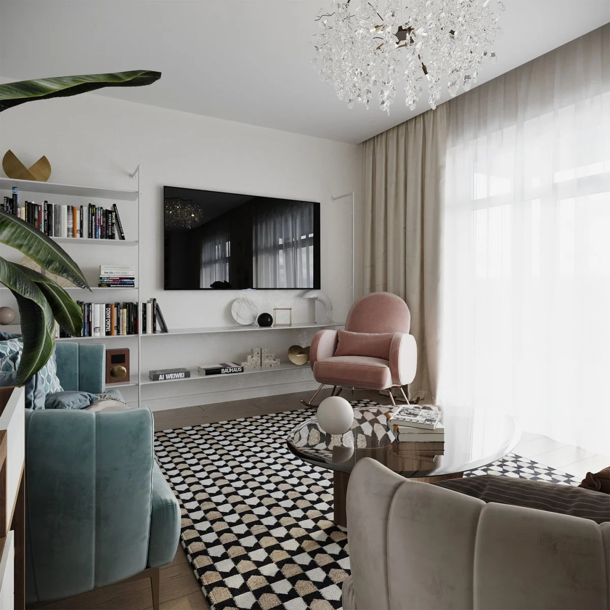 3D визуализация под ключ дома и квартиры