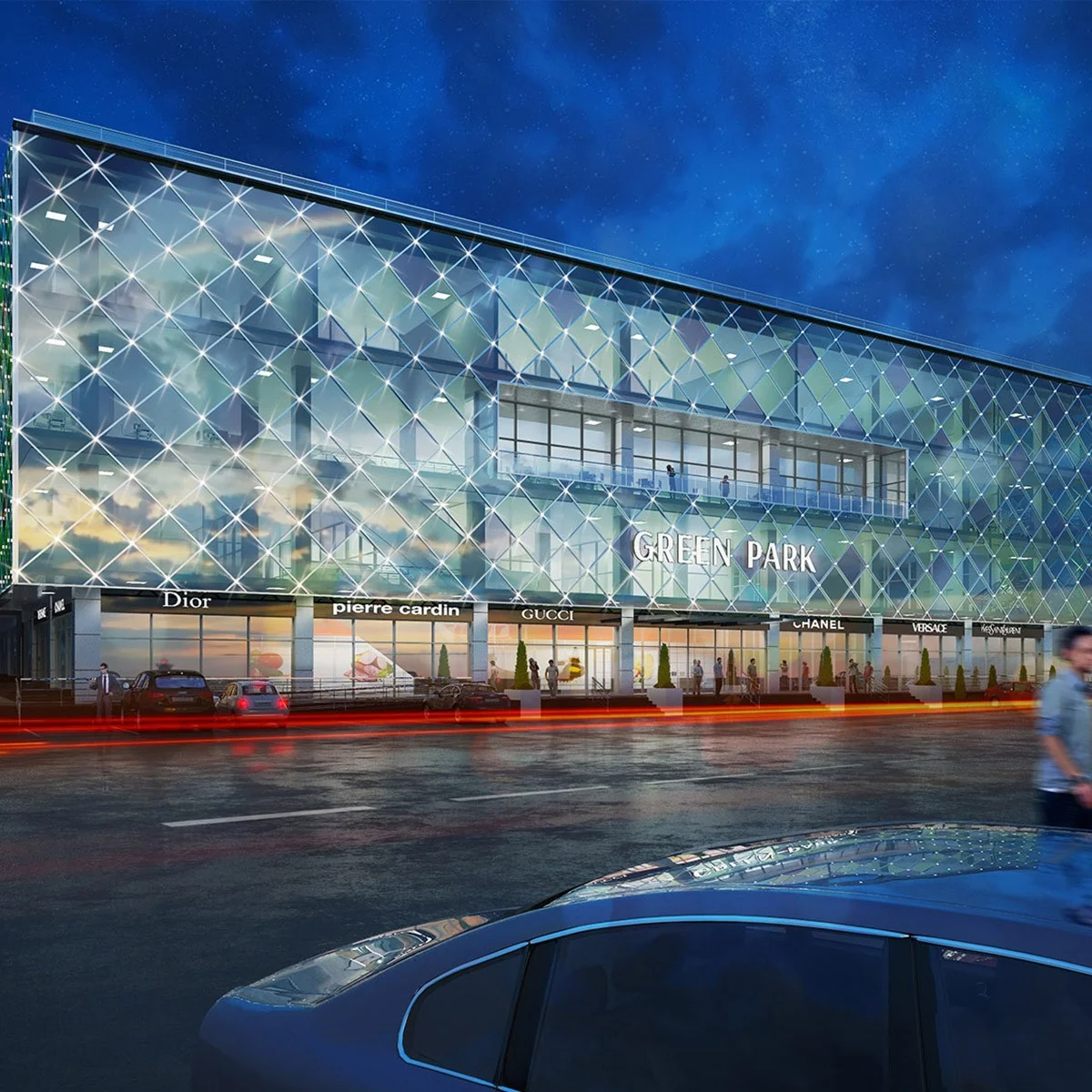 3D Визуализация торгово-развлекательные центры